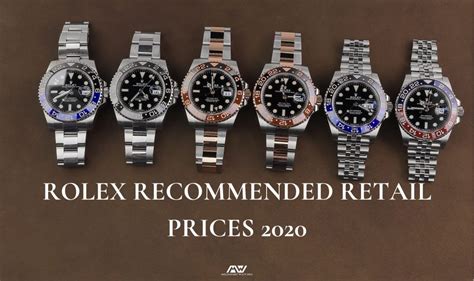 rolex 2020 price list